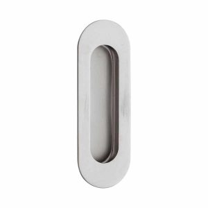 brushed stainless steel flush pull handle handles inc