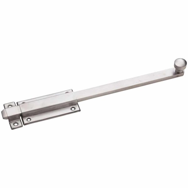brushed stainless steel square barrel bolt handles inc