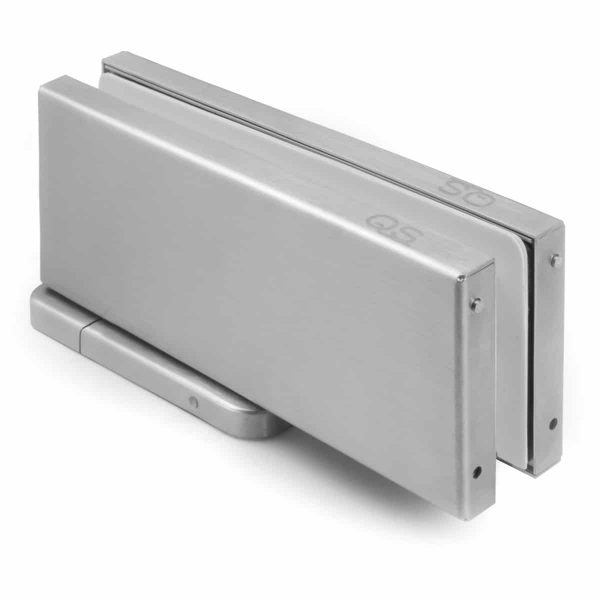 brushed stainless steel patch fitting door closer handles inc