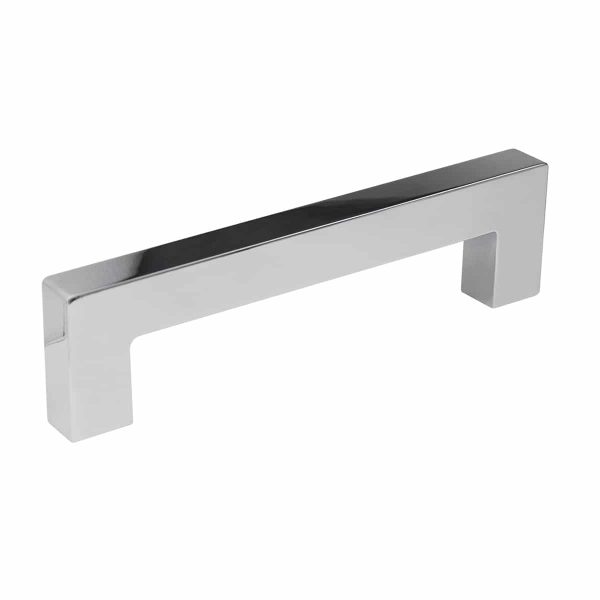 Polished chrome contemporary cabinet handle Handles Inc
