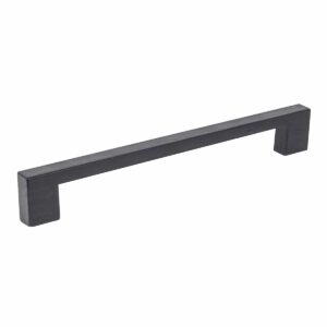 Wooden black cabinet handle Brushed stainless steel contemporary bar Cabinet handle Natural anodised contemporary bar cabinet handle Handles Inc