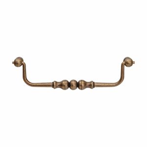 antique brass cabinet drop handle handles inc