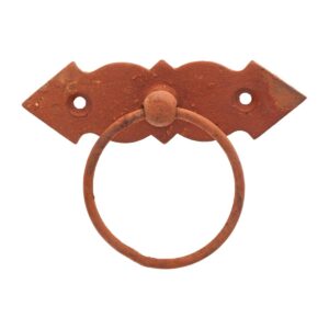 rust cabinet drop ring handles inc