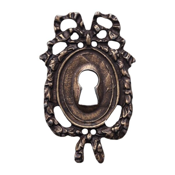 antique brass cabinet escutcheon handles inc