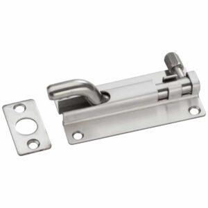brushed stainless steel neck barrel bolt handles inc