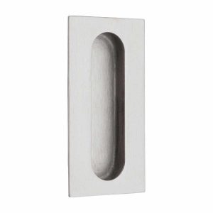 brushed stainless steel recessed handle handles inc