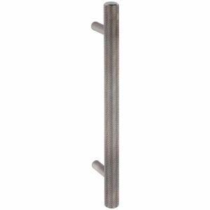 brushed stainles steel knurled cabinet T handle handles inc