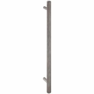 brushed stainless steel knurled T handle handles inc