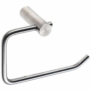 brushed stainless steel toilet roll holder handles inc