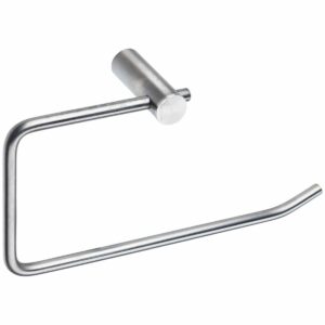 brushed stainless steel towel ring handles inc