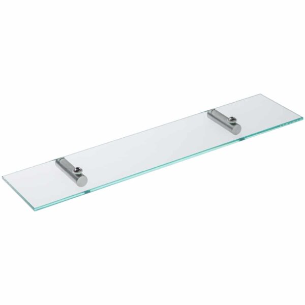 brushed stainless steel towel shelf handles inc