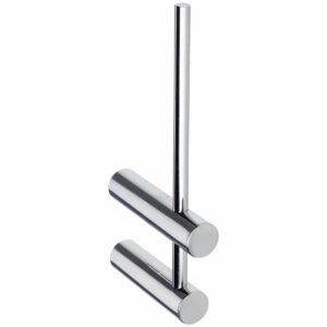 polished stainless steel spare roll holder handles inc