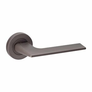titanium lever handle on round rose handles inc