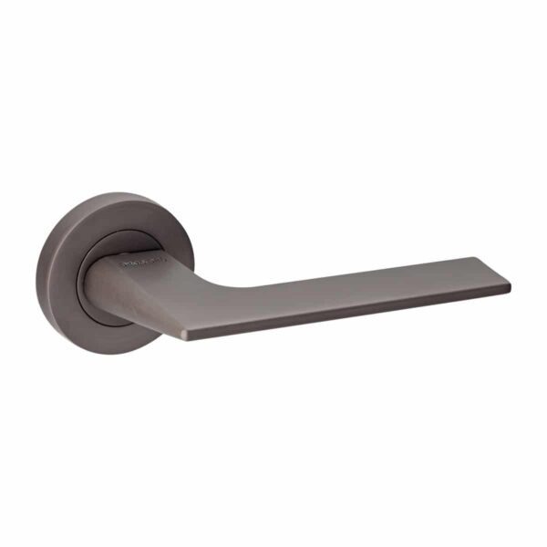 titanium lever handle on round rose handles inc