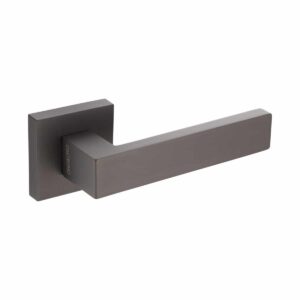 titanium lever handle on square rose handles inc
